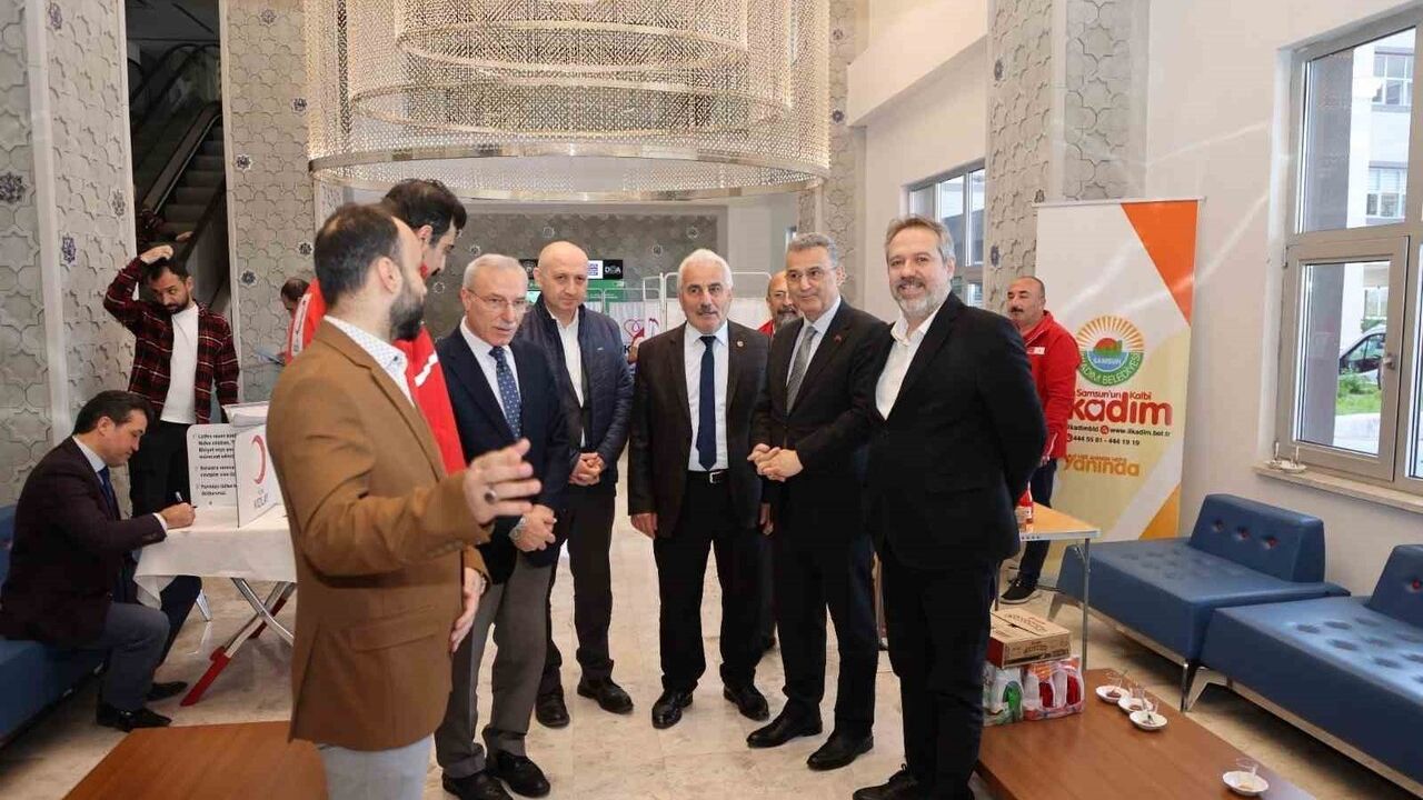 İlkadım Belediyesi Personelinden Kızılay’a Kan Bağışı Desteği