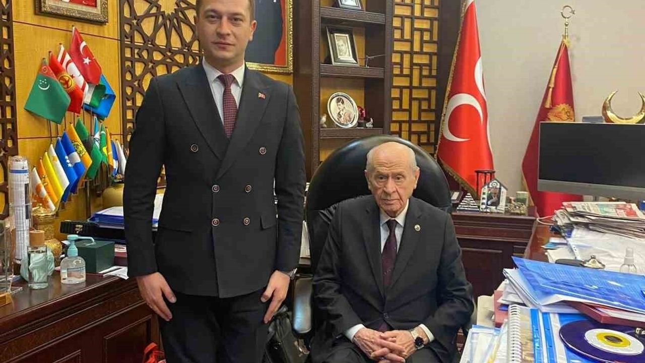 İlker Bükni Ankara’da MHP ve Ülkü Ocakları Genel Başkanlarını Ziyaret Etti