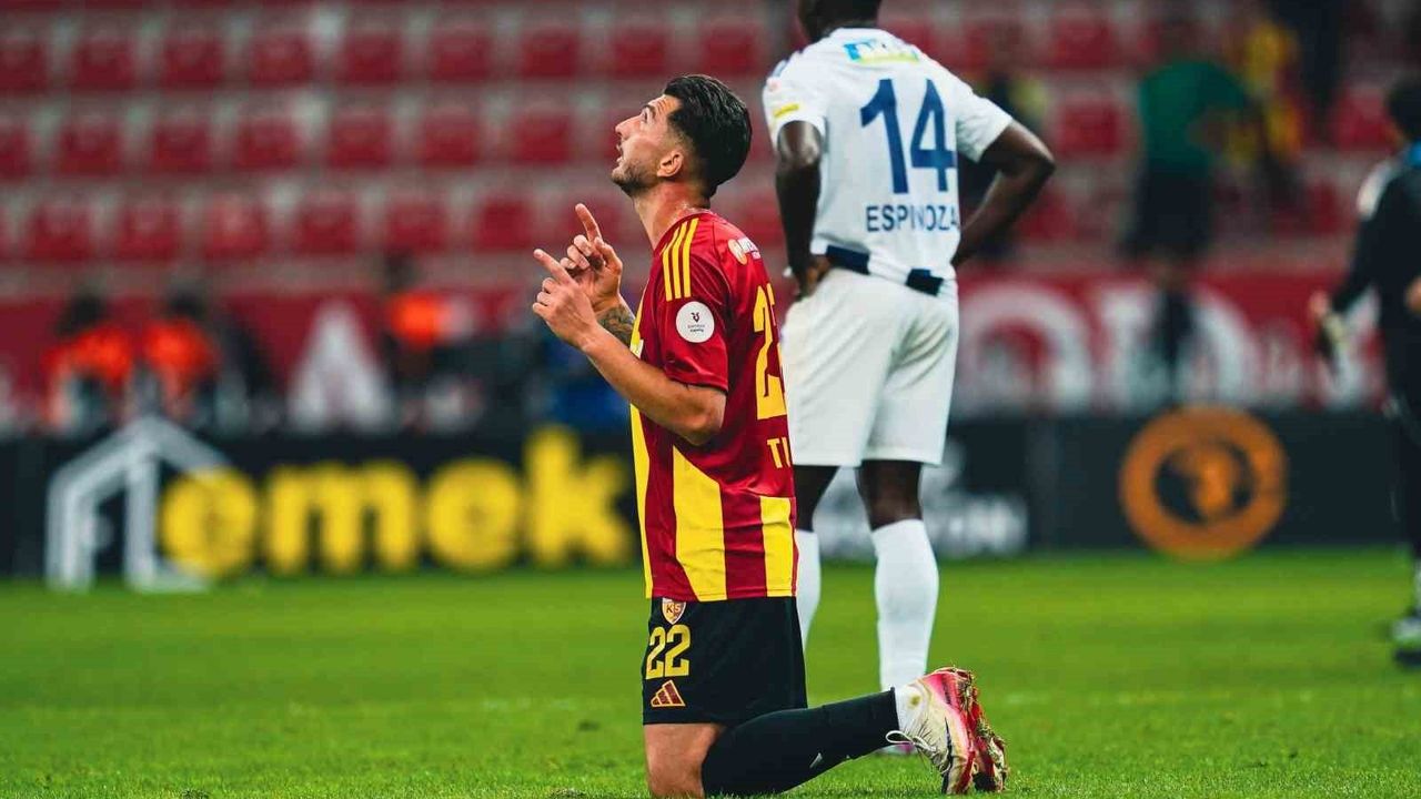 Indrit Tuci Kayserispor'da İkinci Golünü Attı