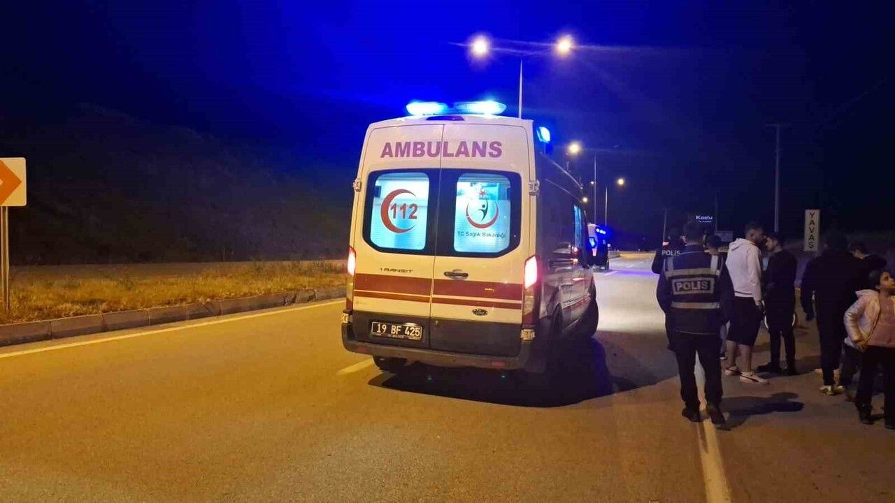 İskilip’te motosiklet kazası: 2 yaralı