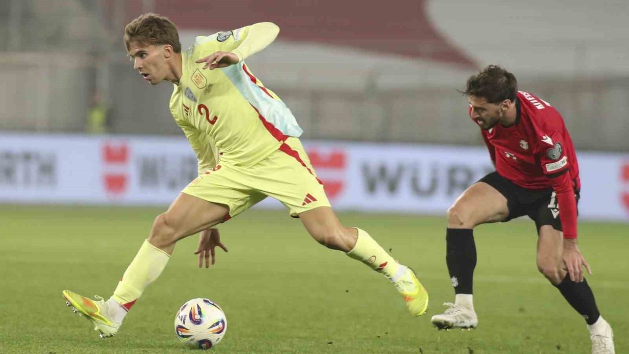 İspanya E Grubu'nda 5'te 5 yaptı: Gürcistan'ı 4-0 yendi