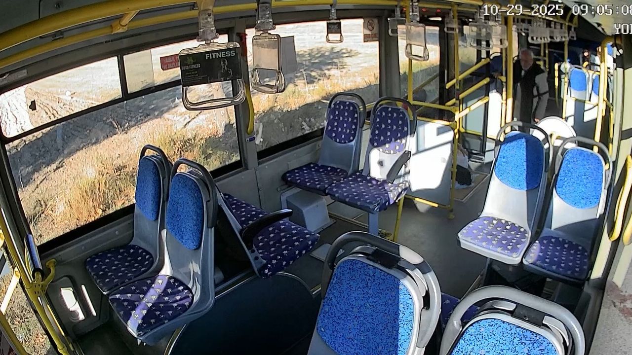 Isparta'da Halk Otobüsü Şoföründen Örnek Davranış