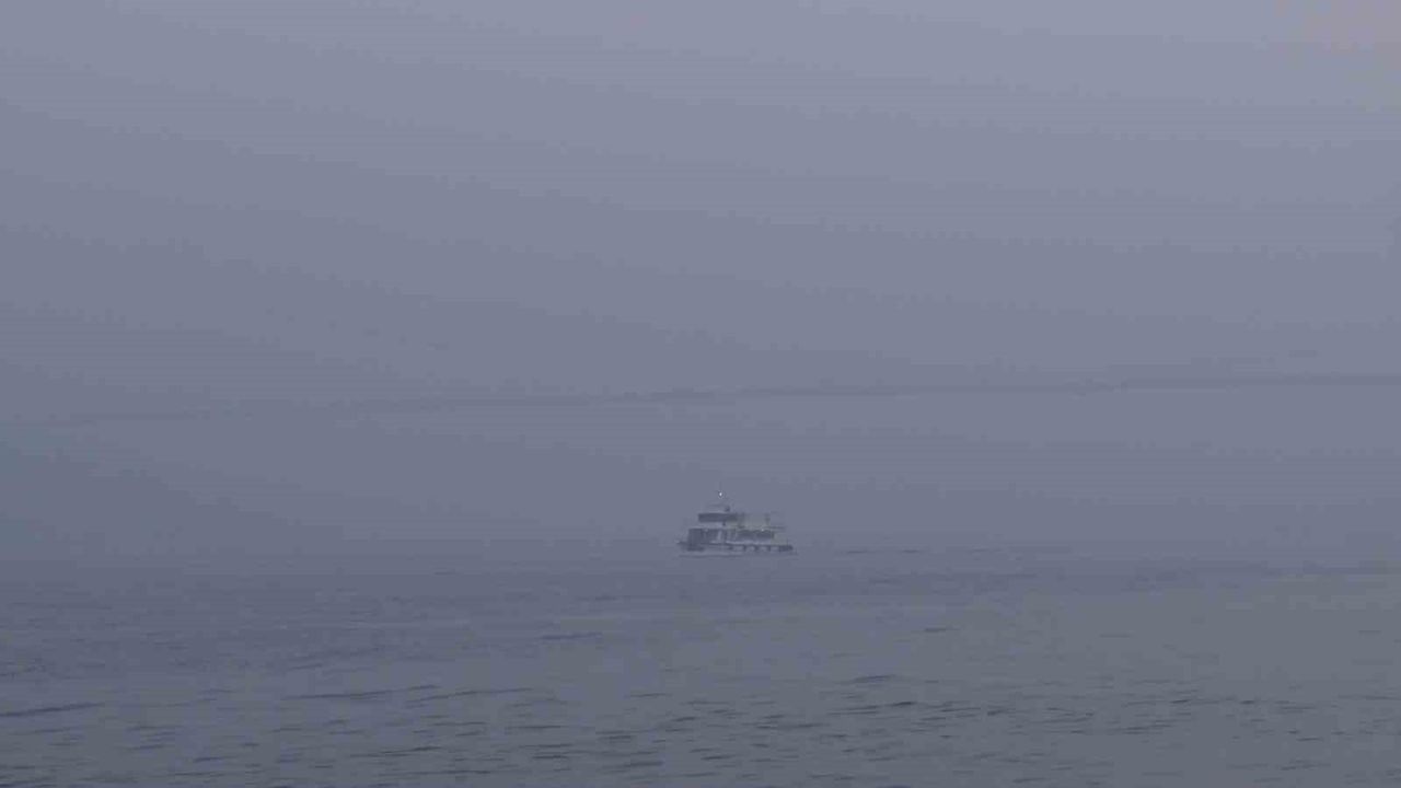 İstanbul'da Yoğun Sis Etkili Oluyor