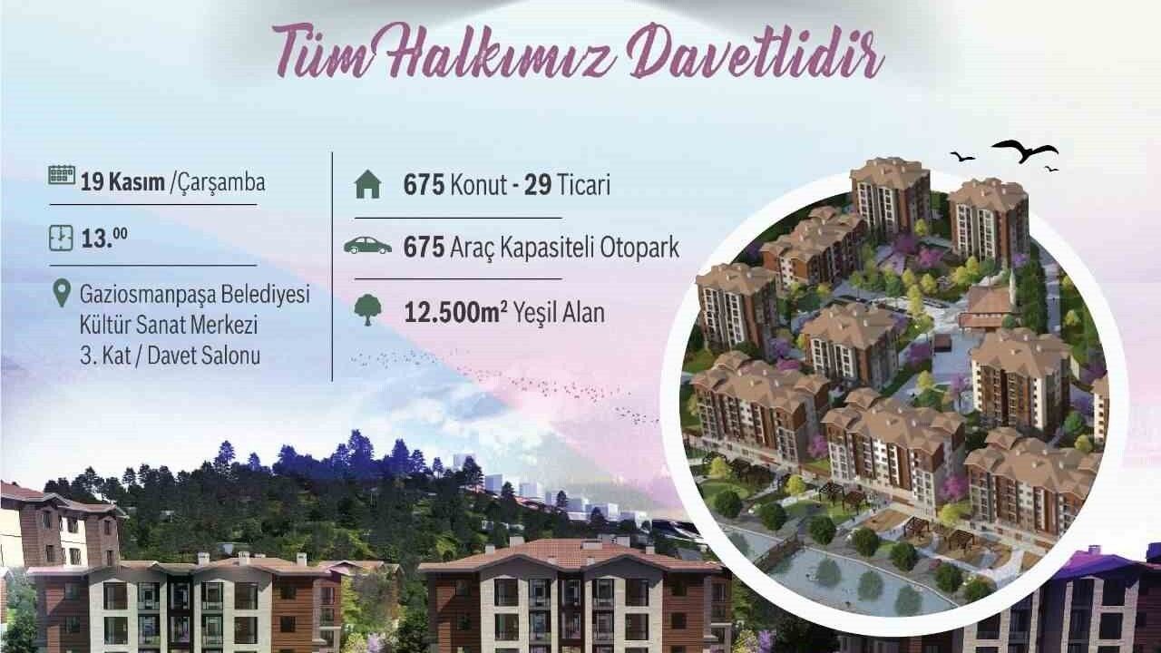 İstanbul Vadi Evleri 1. Kısım 2. Etap Kura Çekimi 19 Kasım'da