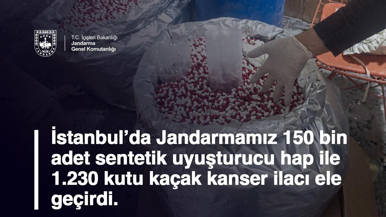 Jandarmadan uyuşturucu ve kaçak ilaç operasyonu: 6 gözaltı