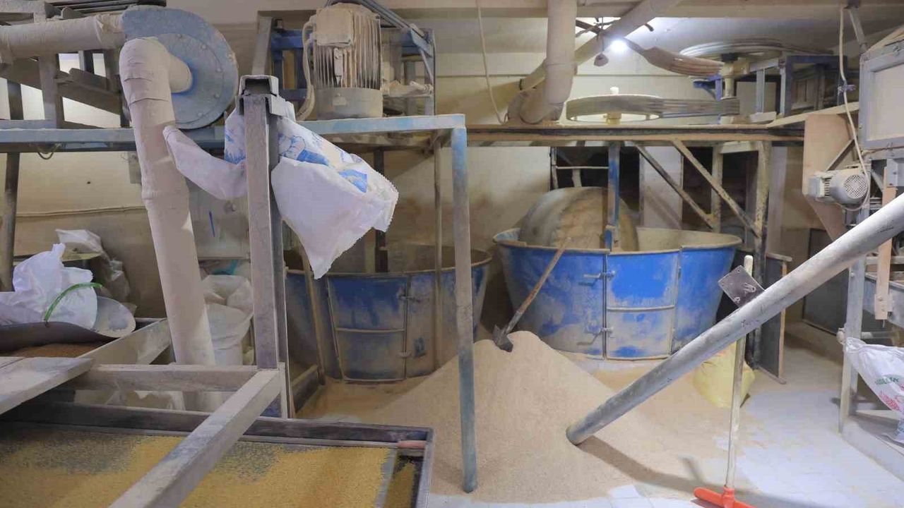 Kahramanmaraş'ta taş değirmen geleneği sürüyor