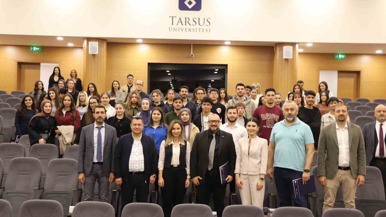 Kampüs Mersin ve Garaj Mersin projeleri Tarsus Üniversitesi'nde tanıtıldı