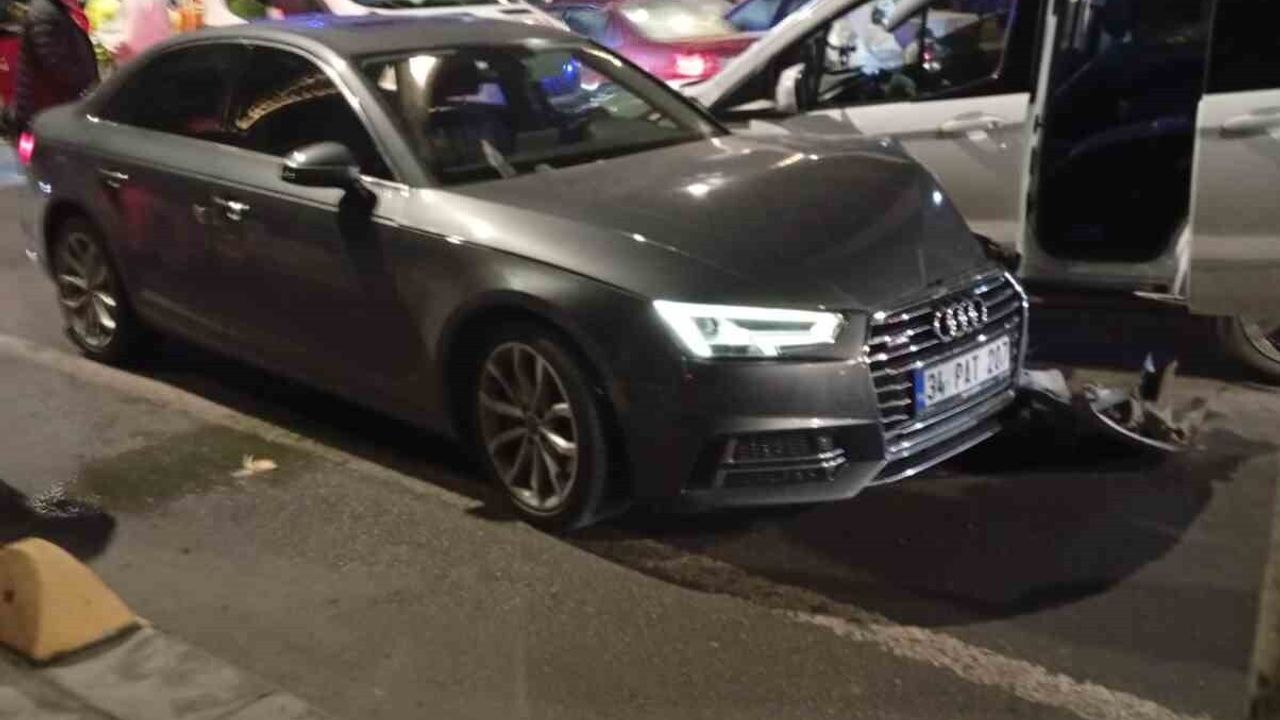 Kapaklı'da Pınar Bulvarı'nda kaza: 1 yaralı