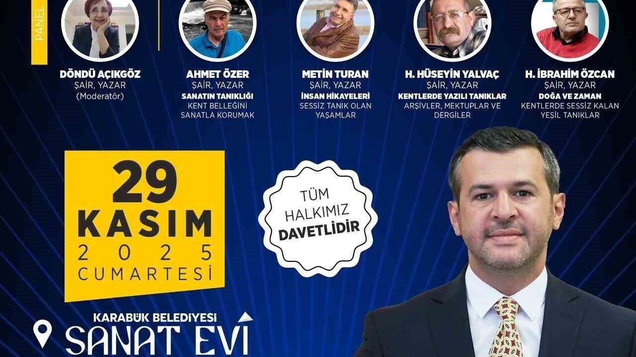Karabük'te Kentlerin Sessiz Tanıkları paneli 29 Kasım'da