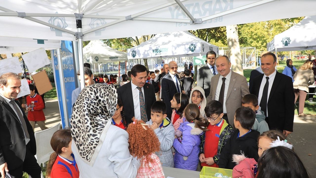 Karatay'da 'Orman ve Su Farkındalığı' etkinliğiyle öğrencilere doğa eğitimi