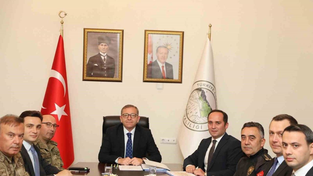 Kars'ta Güvenlik ve Asayiş Toplantısı Yapıldı