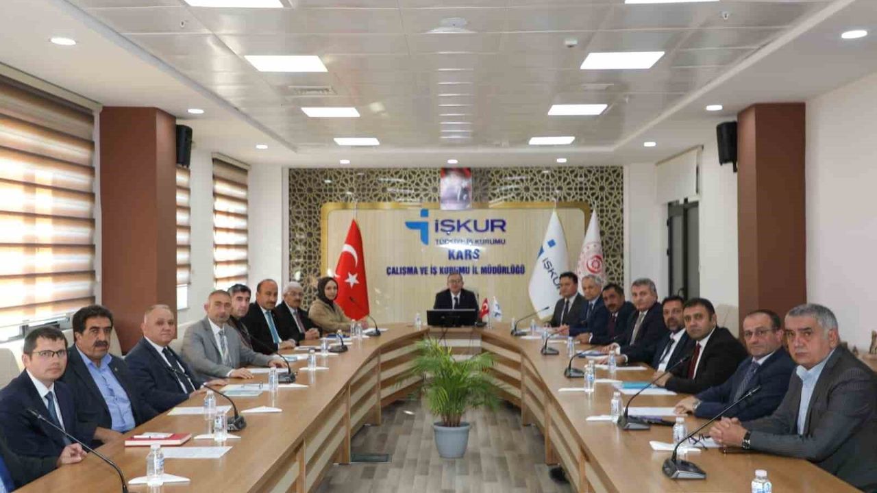 Kars’ta İstihdam ve Mesleki Eğitim Toplantısı Gerçekleşti
