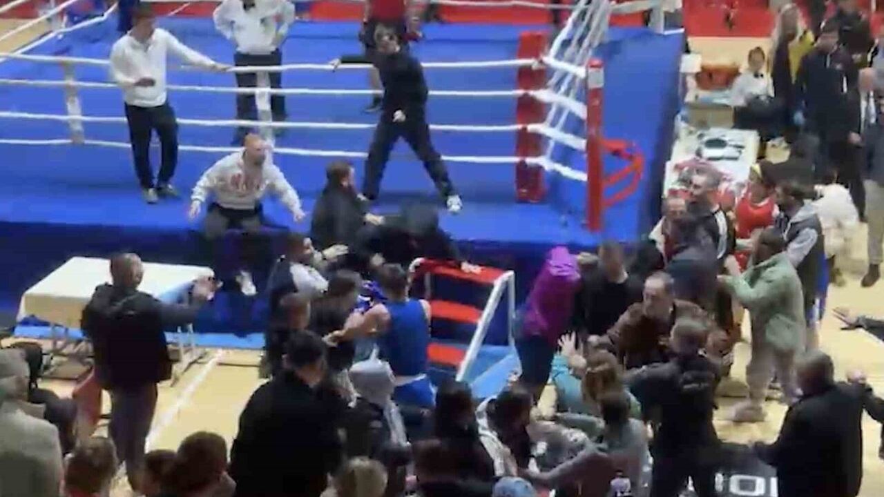 Kastamonu'da İller Arası Boks Turnuvasında Kavga