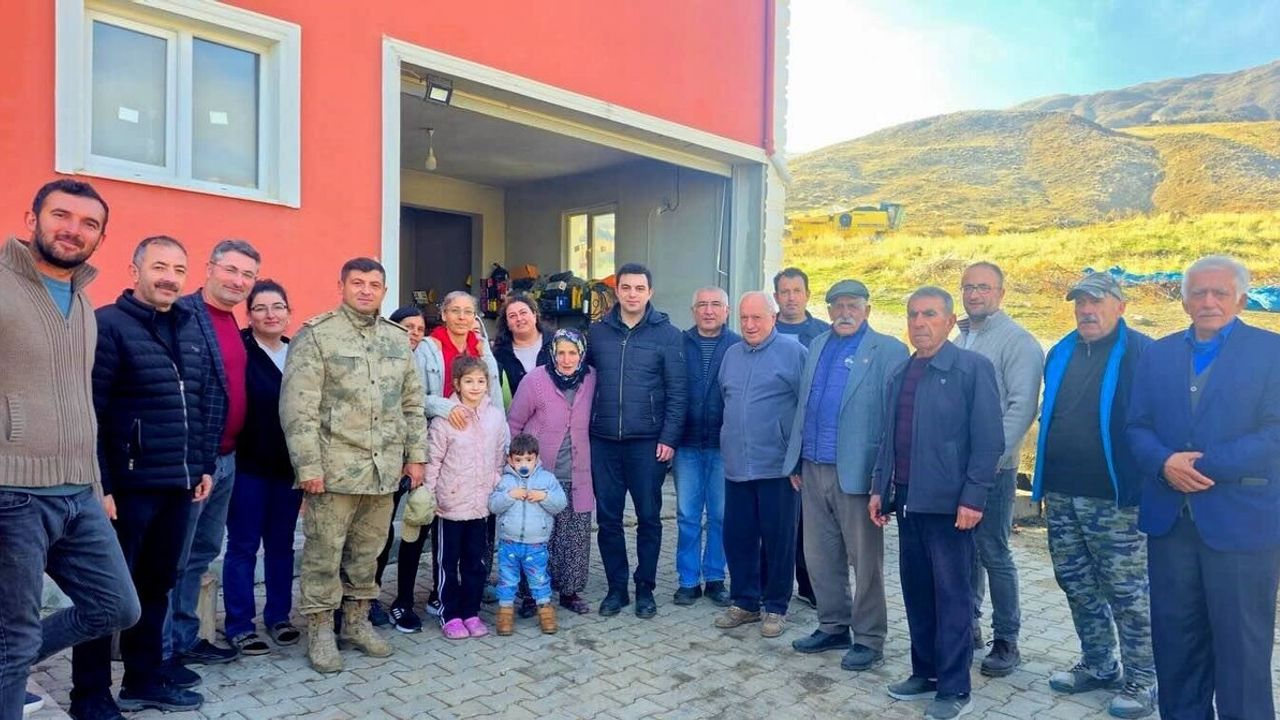 Kaymakam Sirkeci'nin İliç köylerindeki ziyaretleri