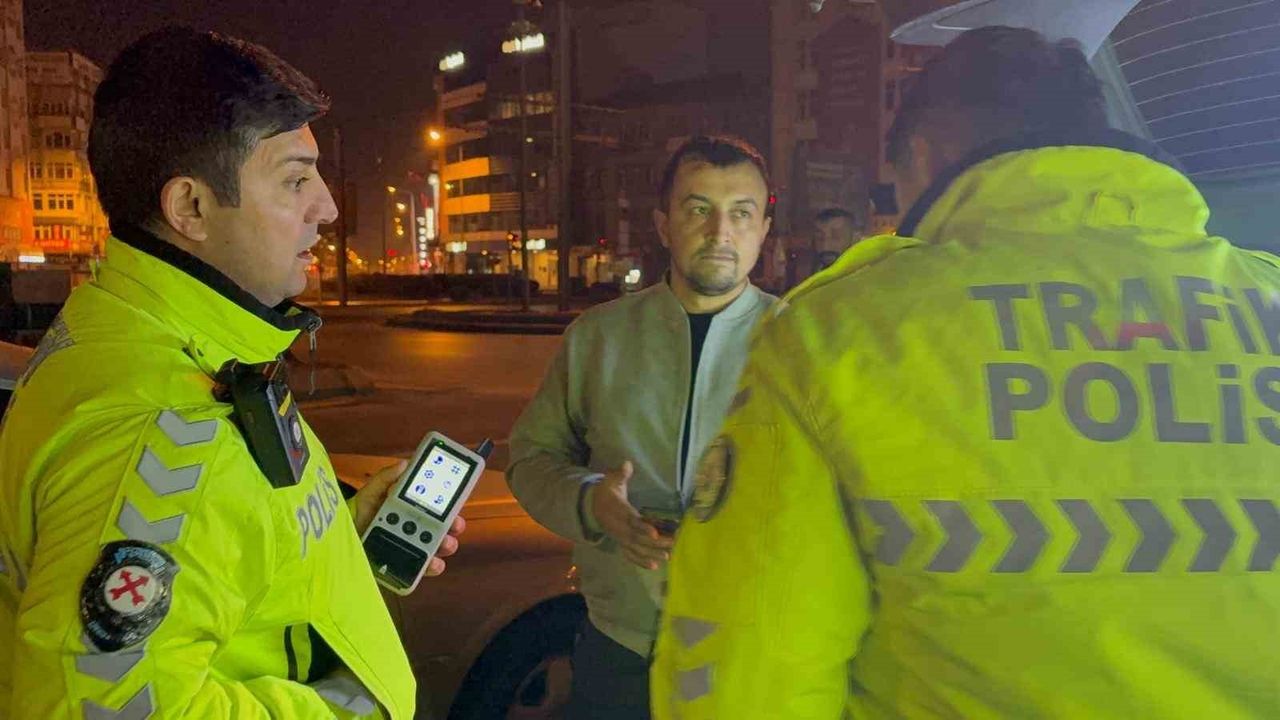 Kayseri'de Alkollü Yolcudan Zor Anlar