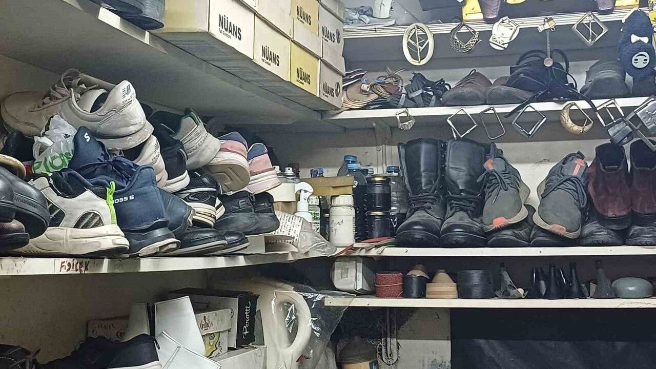 Kayseri'de Hayırsever Ayakkabı Tamircisi Mehmet Uzboyalı