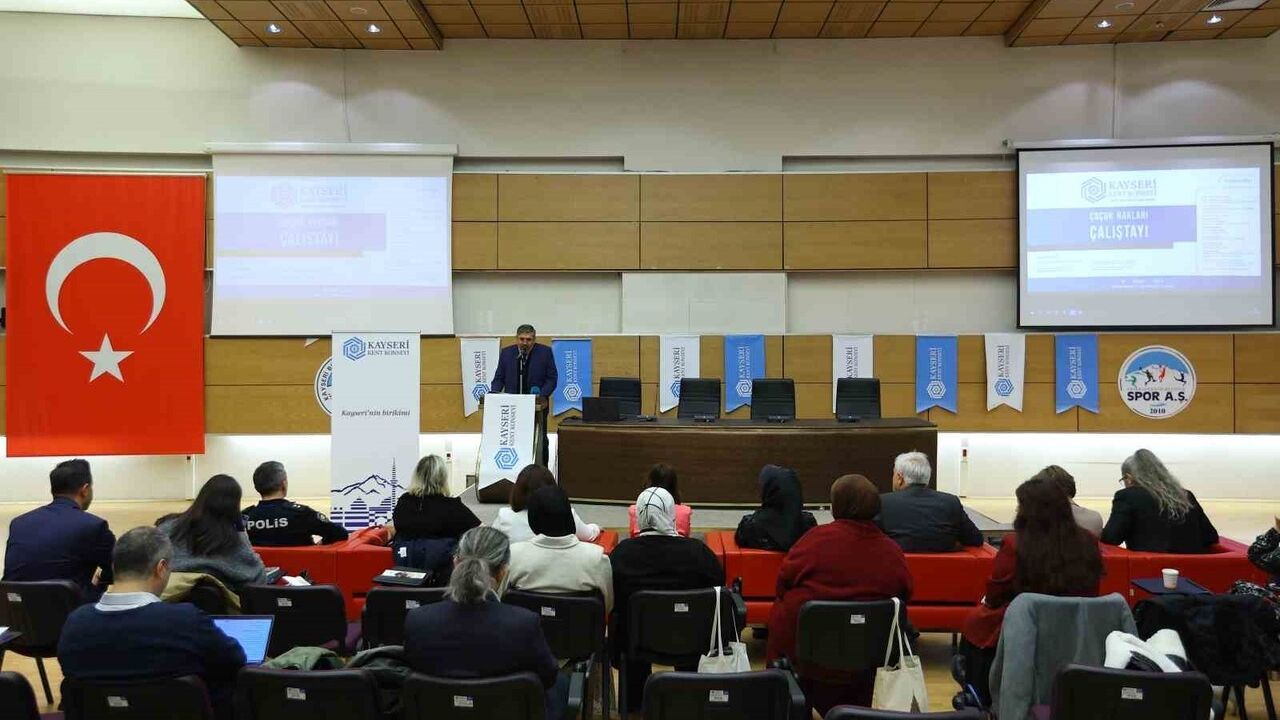 Kayseri Kent Konseyi Çocuk Hakları Çalıştayı Düzenledi