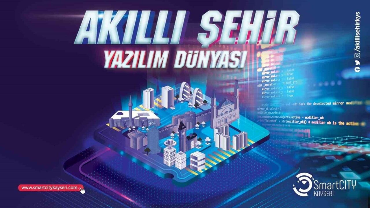 Kayseri ve Büyükşehir Belediyesi, Akıllı Şehir Uygulamalarıyla Öne Çıkıyor
