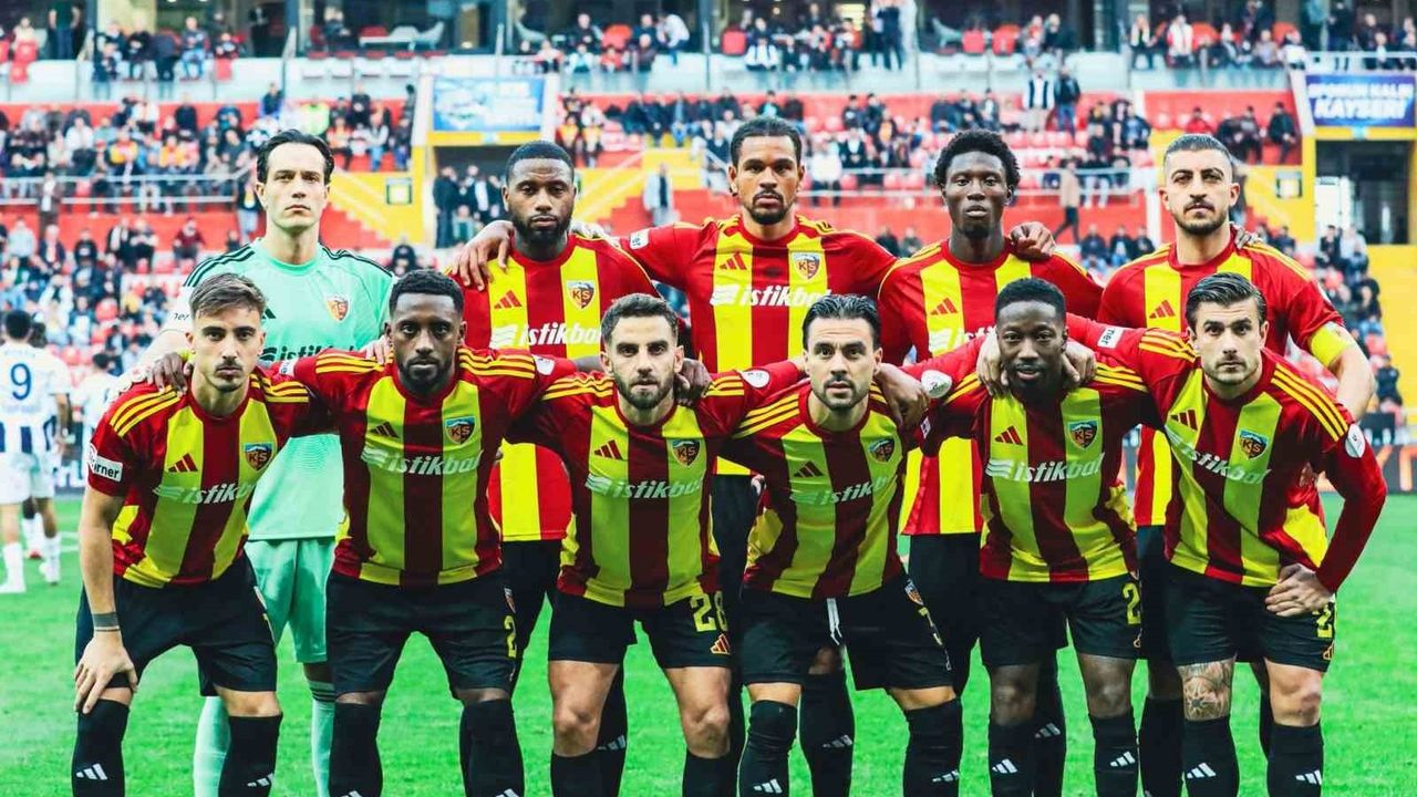 Kayserispor 11. haftanın en çok koşan ikinci takımı oldu