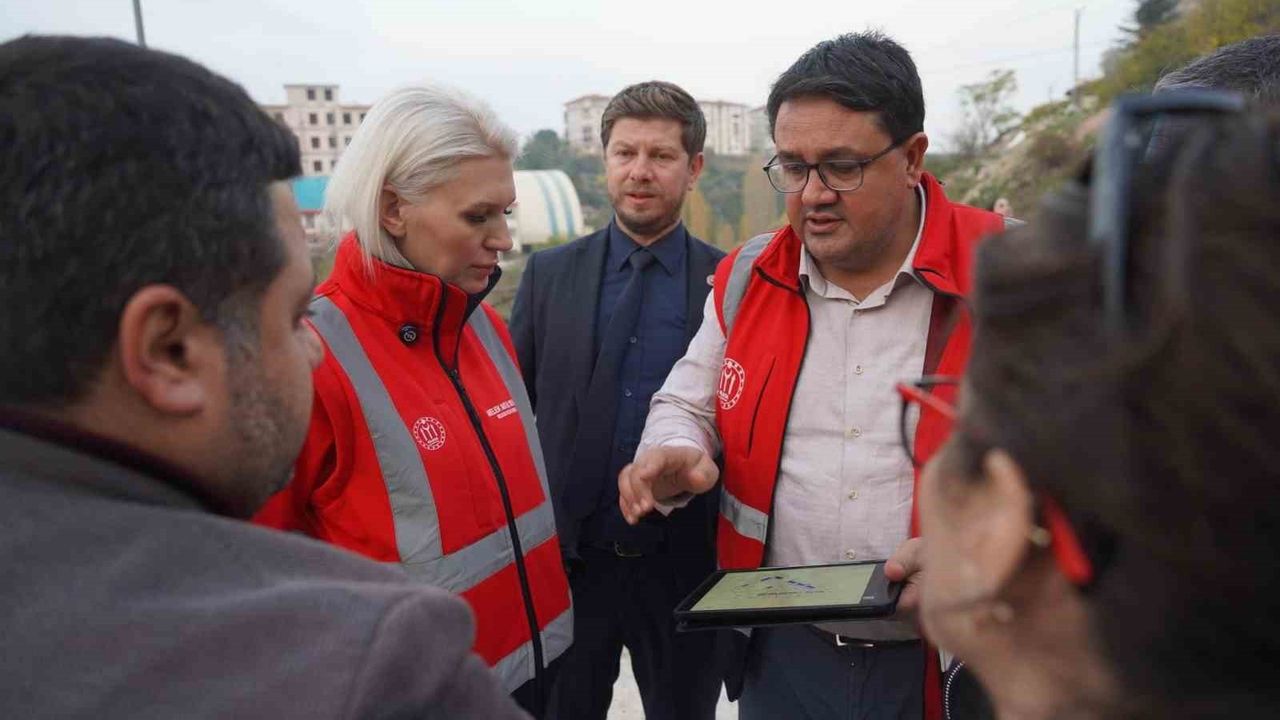 Keloğlan Parkı’ndaki atıl alanlar modern sosyal alanlara dönüşüyor