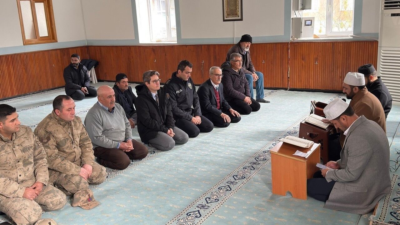 Kemaliye'de Şehit Hasan Tataroğlu mevlitle anıldı