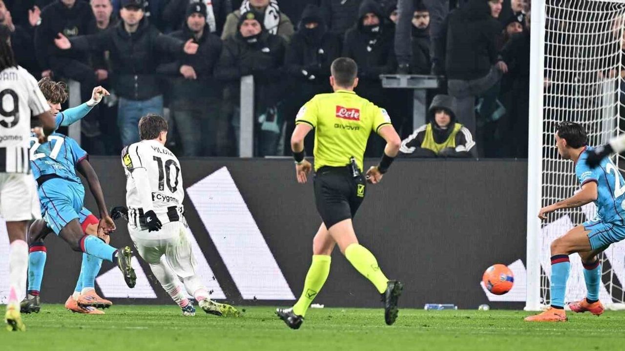 Kenan Yıldız iki golle Juventus'u öne taşıdı