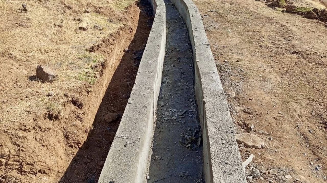 Kepenek Köyü'nde modern sulama tesisi tamamlandı