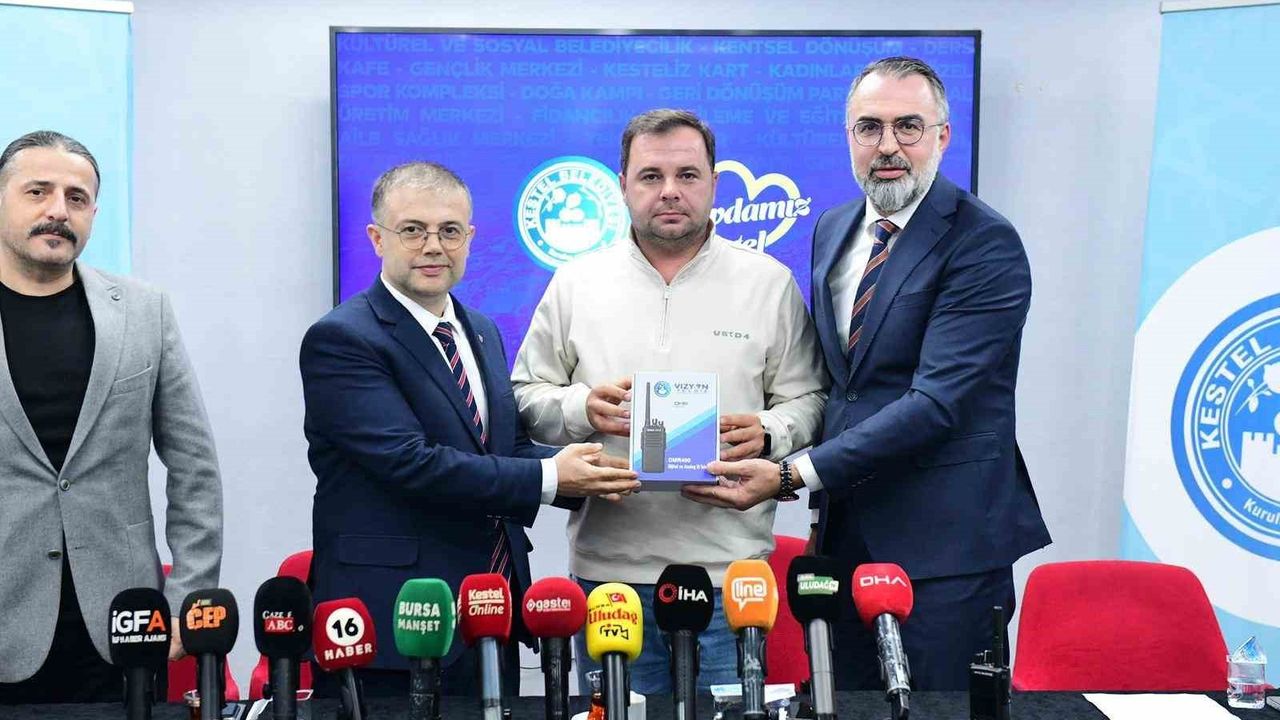 Kestel'de Afetlere Karşı Telsiz Altyapısı Kuruldu