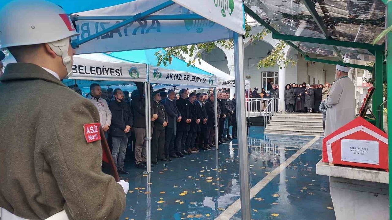 Kıbrıs Gazisi Mehmet Kul Uğurlandı