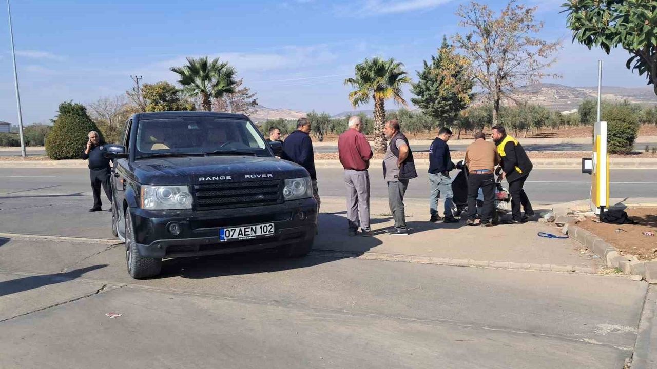 Kilis'te cip ile motosiklet çarpıştı: 1 ağır yaralı