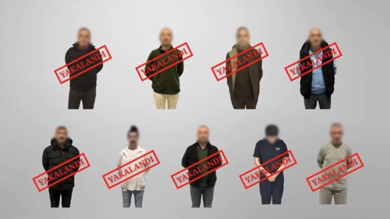 Kırmızı bültenle aranan 7 ve ulusal düzeyde 2 kişi Türkiye'ye iade edildi