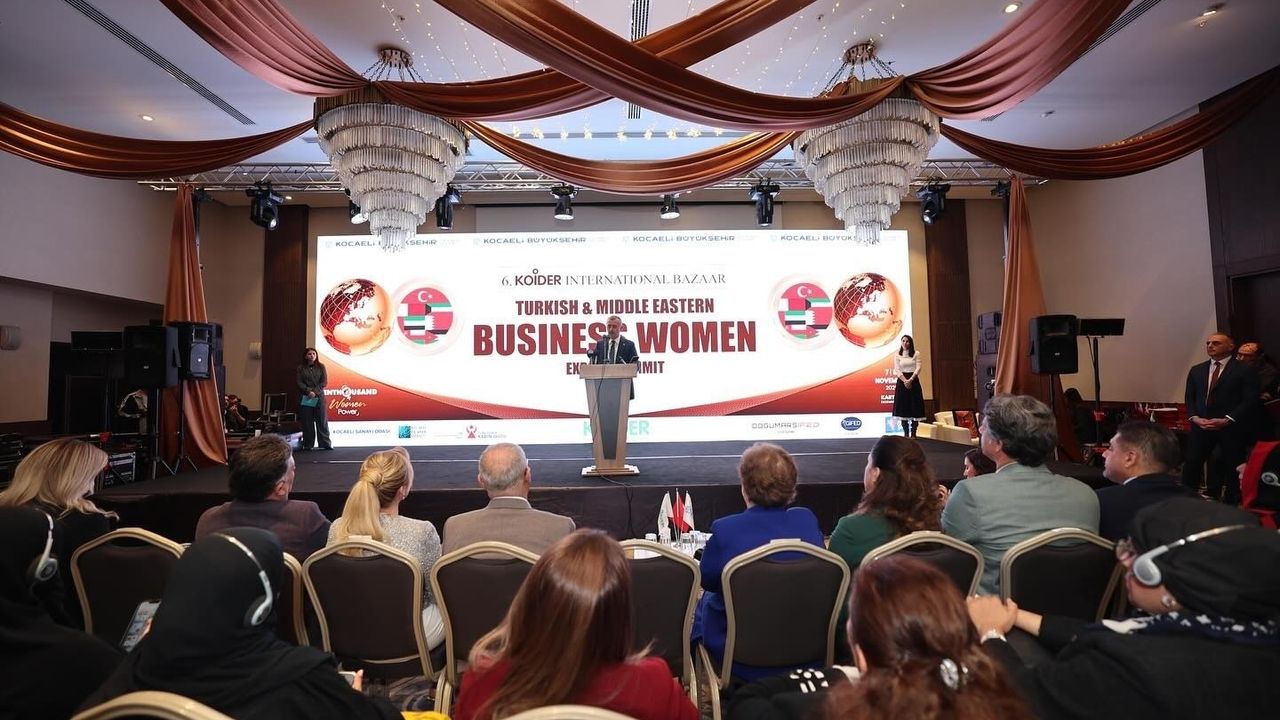 Kocaeli’de 30’dan Fazla Ülkenin İş Kadınları Türkiye&Ortadoğu İhracat Buluşmasında