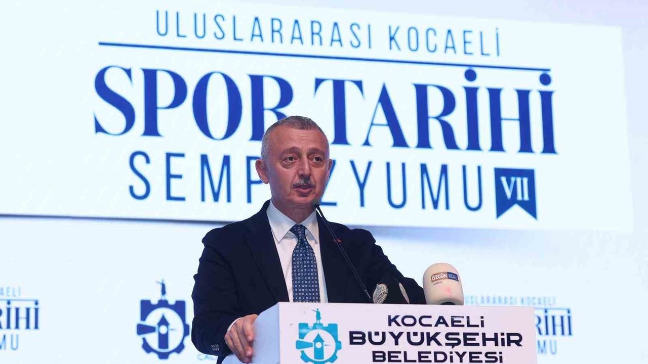 Kocaeli’de spor müzesi çağrısı: Uluslararası Spor Tarihi Sempozyumu başladı