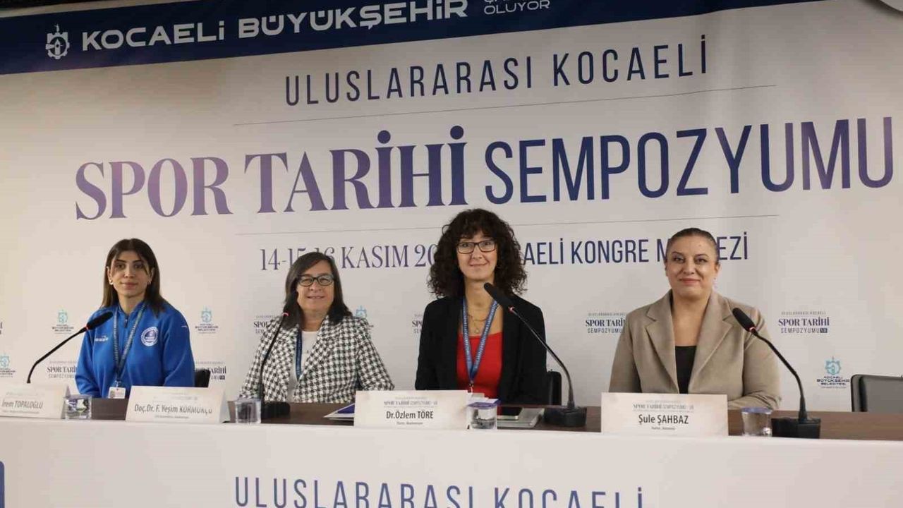 Kocaeli sempozyumunda kadın sporcular engellerini ve başarılarını anlattı