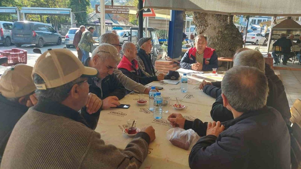 Koçarlı'da üreticilere şap ve tarımsal destek bilgilendirmesi