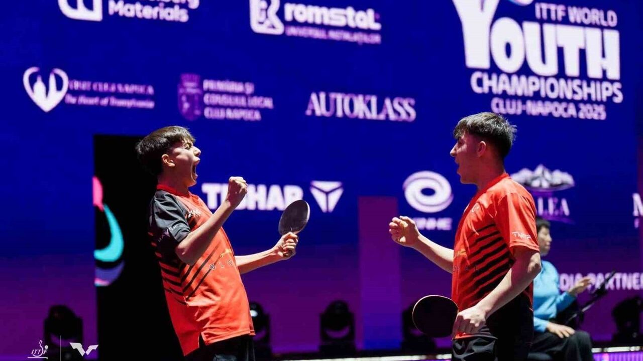 Kocasinanlı masa tenisçisi Kenan Eren Kahraman dünya ikincisi oldu