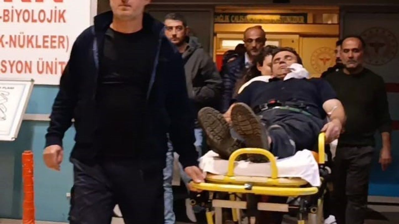 Kömür İndirirken Yüzüne Demir Parçası Saplandı