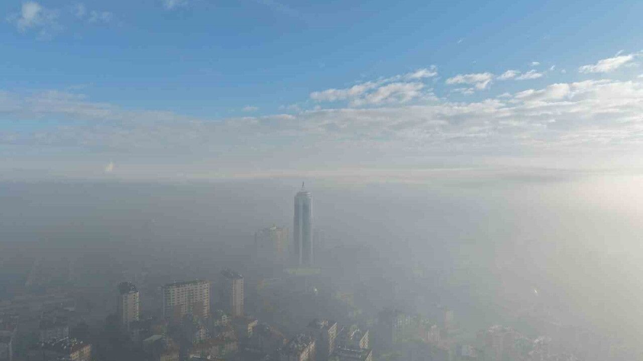 Konya'da Sabah Yoğun Sisi: Kartpostallık Drone Görüntüleri