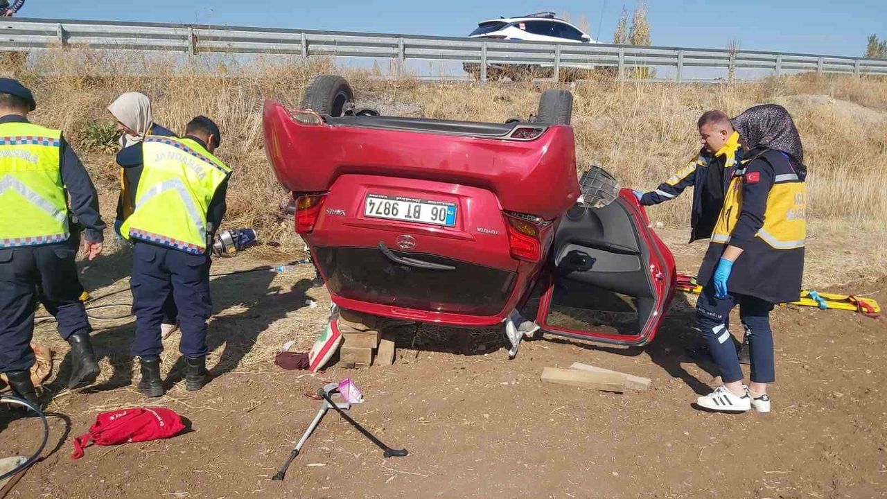 Konya Seydişehir'de Trafik Kazası: 1 Ölü, 2 Yaralı