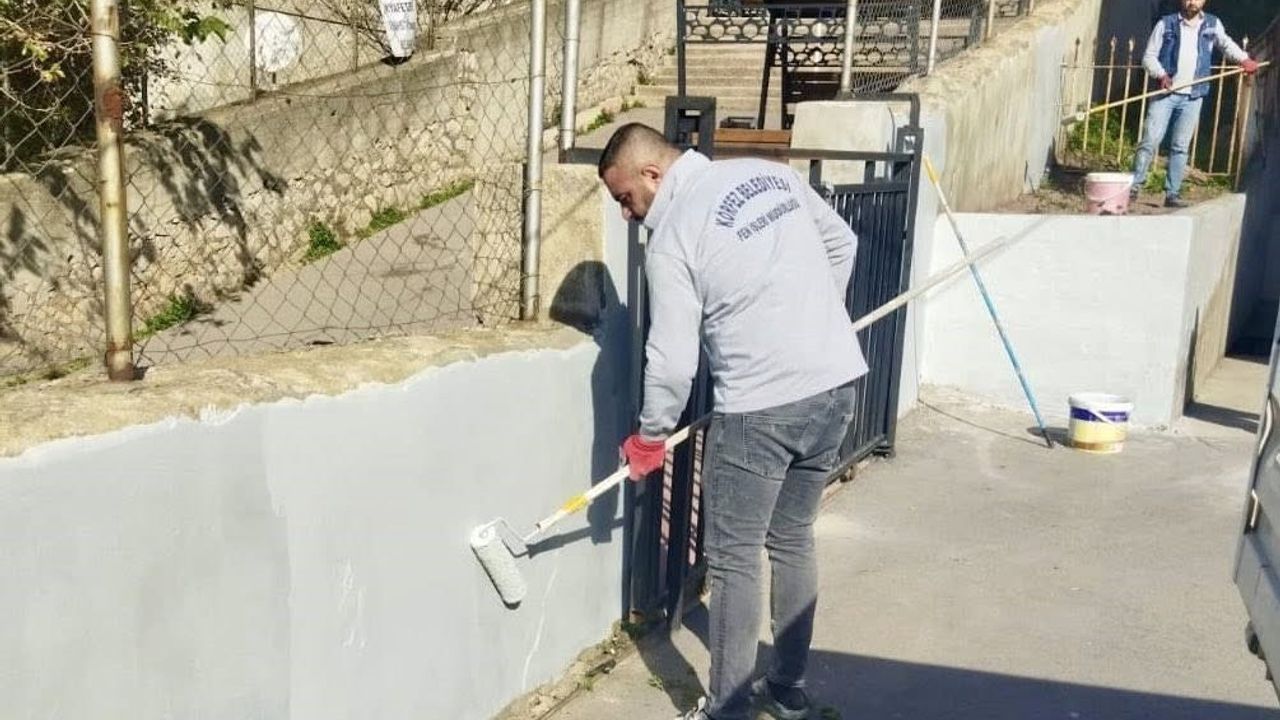 Körfez Belediyesi'nden Okullara Estetik Dokunuş