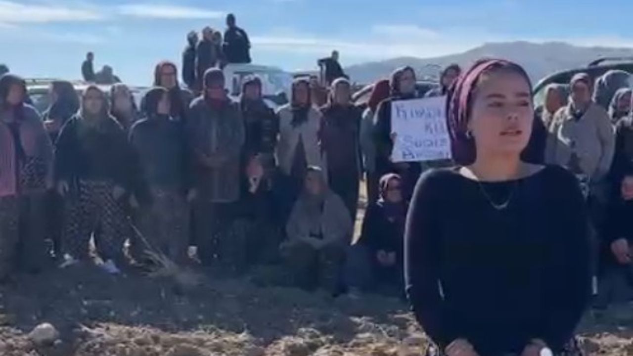 Korkuteli'de yaylalardan OSB'ye sondajla su aktarılacağı iddiası gerilime neden oldu