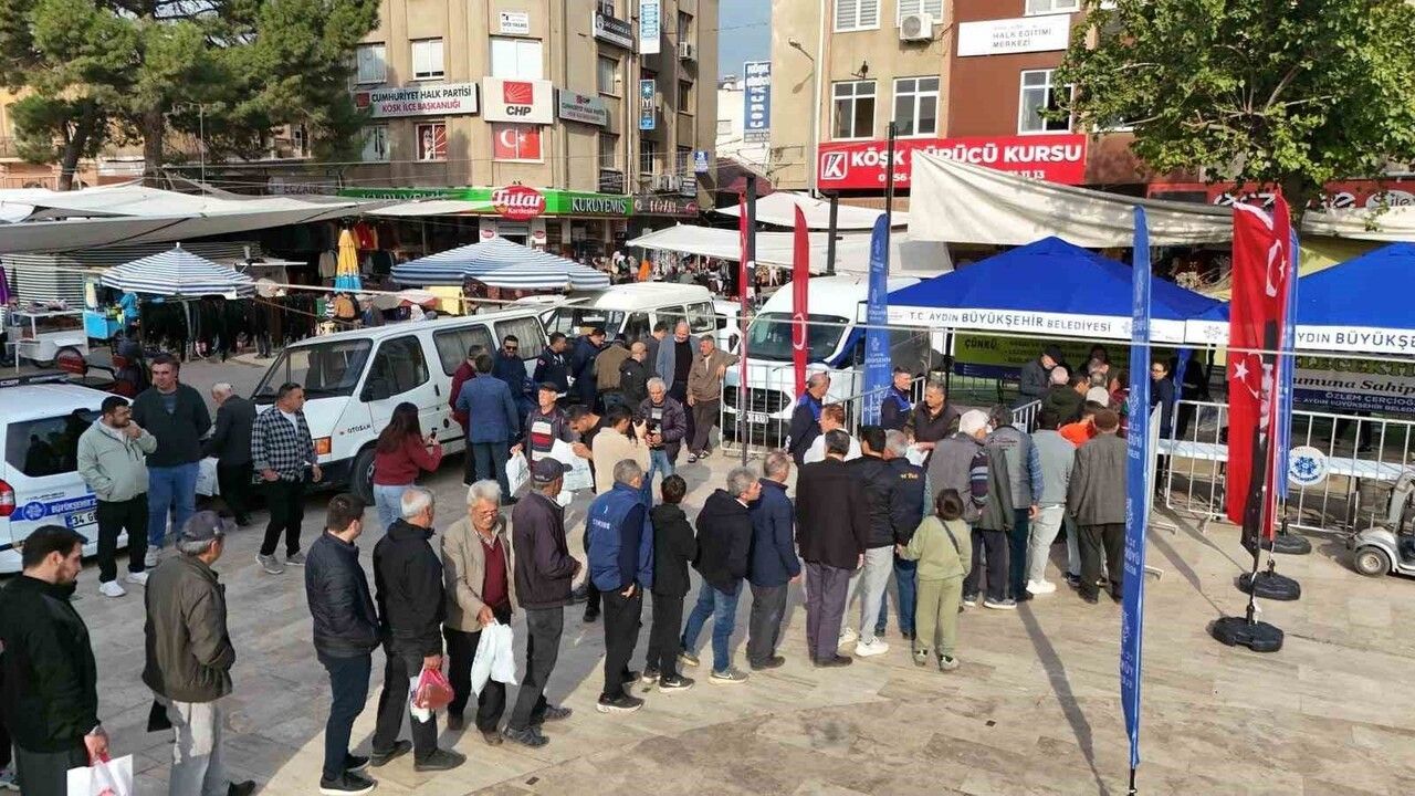 Köşk’te ata tohumlarından yetişen binlerce kışlık fide dağıtımı
