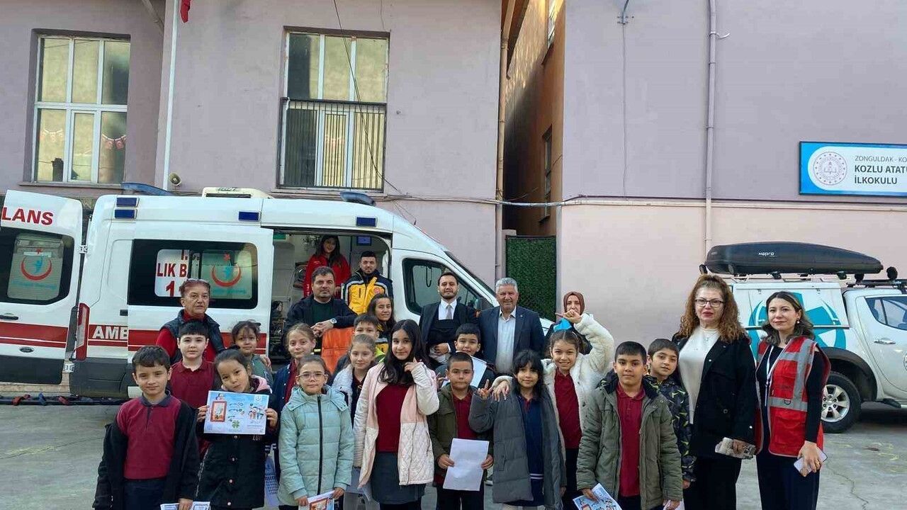 Kozlu'da 150 Öğrenci 'Sağlık Elçisi' Oldu