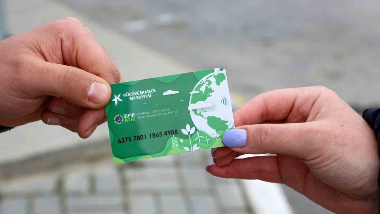 Küçükçekmece'de 2025'te 4 bin ton atık toplandı