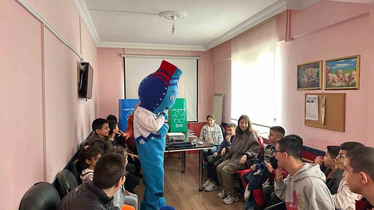 Kütahya Belediyesi'nden özel öğrencilere Sıfır Atık Eğitimi