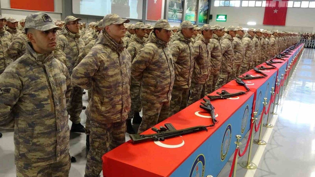 Kütahya'da 2025 4A Tertip Erlerin Yemin Töreni