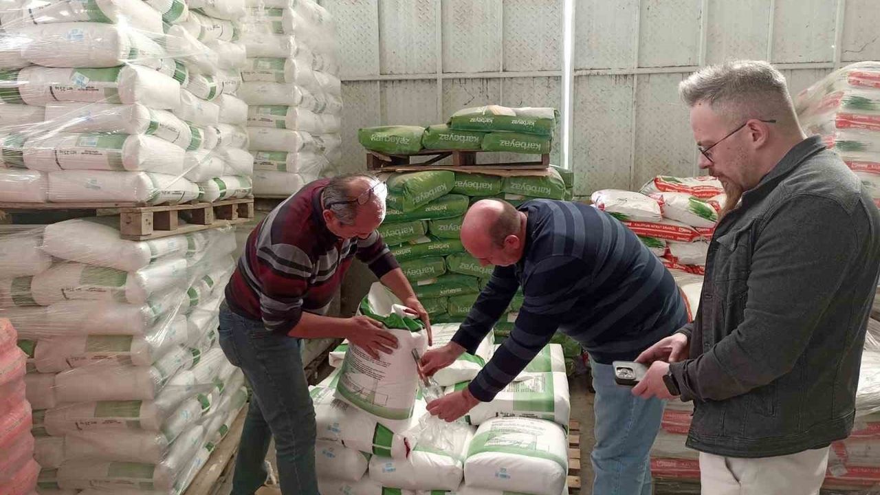 Kütahya'da Gübre Denetimleri Gerçekleştirildi