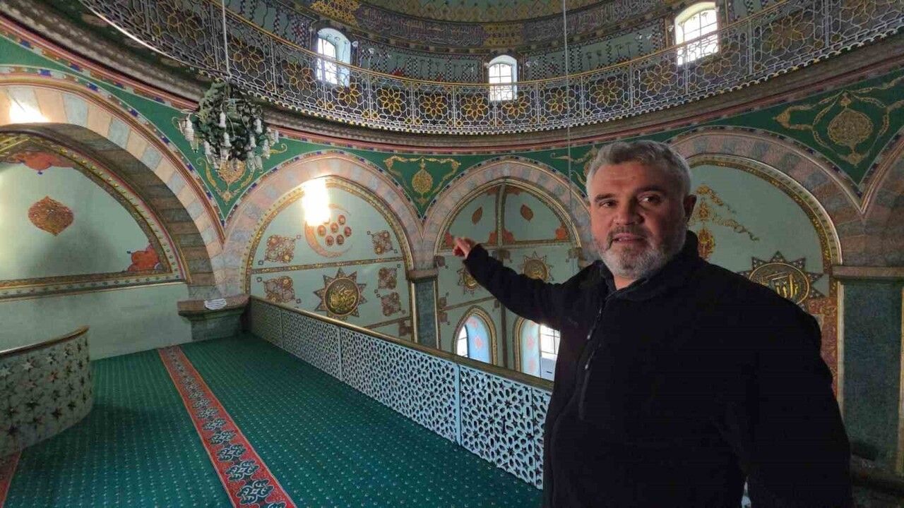 Kütahya'nın Yeşil Camii: 1905 yapılı Osmanlı tezyinatı