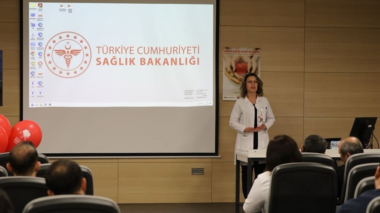 Kütahya Şehir Hastanesi'nde Organ Bağışı Haftası Semineri