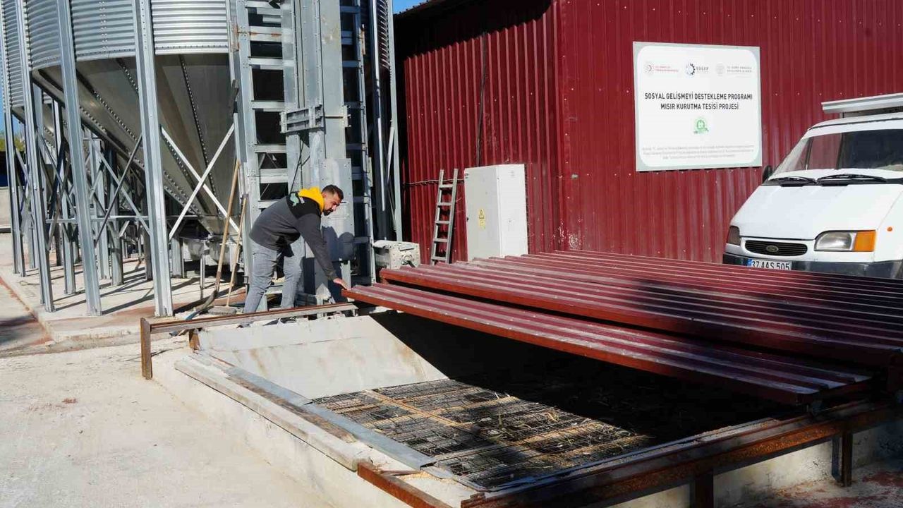 KUZKA destekli Çetmi mısır kurutma tesisi üreticiye değer kazandıracak